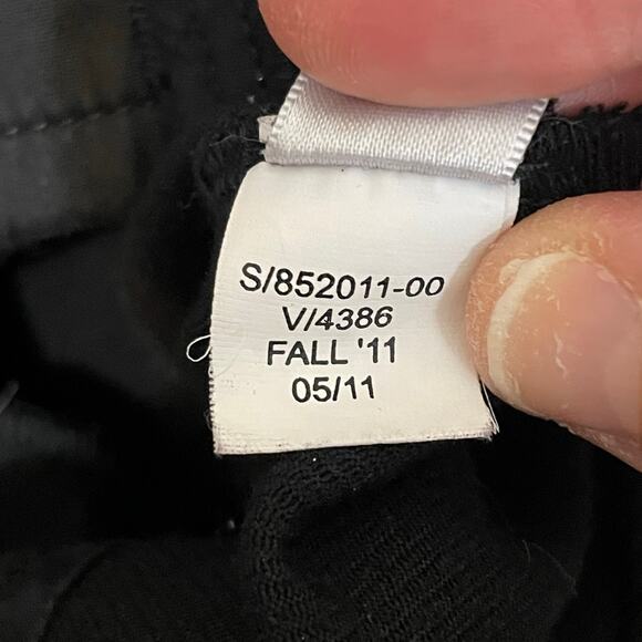 GAP Women's Black Gray Faux Suede Stretch Equestrian Style Pants Size 2 - Picture 10 of 10